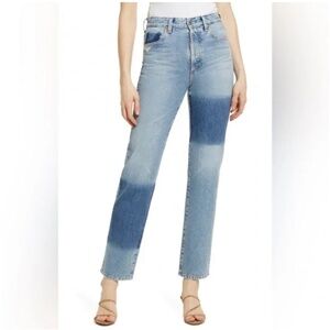 AG Alexxis High Waist Straight Jeans